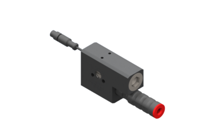 3030135 GIMATIC VACUUM EJ-BLOWOFF-MEDIUM-HF-2 VACUUM PUMP WITH HOLDER AND INTEGRATED SILENCER, G3/8" VACUUM PORT, PRE-SET VACUUM SWITCH PNP -20.67 INHG