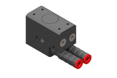 3030139 GIMATIC VACUUM EJ-BLOWOFF-MEDIUMX2-HF-2 VACUUM PUMP WITH HOLDER AND INTEGRATED SILENCER, G3/8" VACUUM PORT
