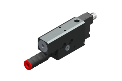 3030184 GIMATIC VACUUM EJ-BSV-MEDIUM-HV-2 VACUUM PUMP WITH HOLDER, INTEGRATED SILENCER AND NO ON/OFF VACUUM SV, 24VDC, 1.2W, M8 3-PIN, IP54, G3/8" VACUUM PORT