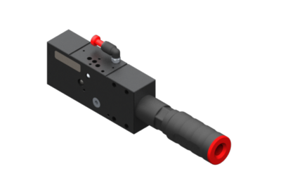 3030221 GIMATIC VACUUM EJ-BSVLG-LARGE-HV-2-ISO VACUUM PUMP WITH HOLDER AND INTEGRATED SILENCER, READY FOR ISO 15407-1 VALVE, G1/2" VACUUM PORT