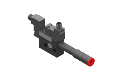 3030242 GIMATIC VACUUM VACUUM PUMP EJ-BSVLG-MEDIUM-HV-3-ISO WITH INTEGRATED HOLDER AND SILENCER, VACUUM AND BLOWOFF NC SOLENOID VALVE 3/2 X2, 24VDC, 2.5W, M12 5-PIN, IP54, G1/4'' VACUUM PORT