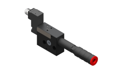 3030254 GIMATIC VACUUM VACUUM PUMP EJ-SVLG-MEDIUM-HV-2-ISO WITH INTEGRATED HOLDER AND SILENCER, VACUUM NC SOLENOID VALVE 3/2, 24VDC, 2.5W, M12 5-PIN, IP54, G1/4'' VACUUM PORT