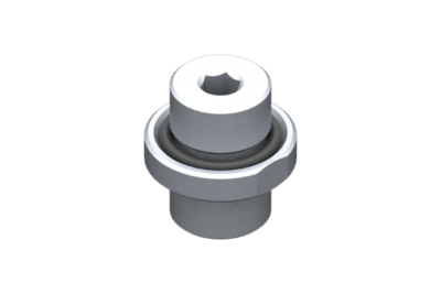 3100142 GIMATIC VACUUM FITTING G3/8 MALE, G3/8 MALE, HEX 24