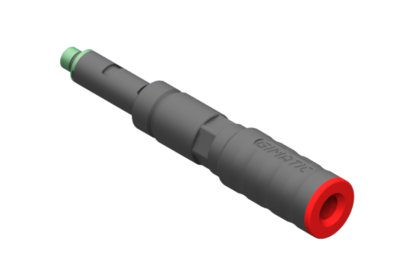 3300044 GIMATIC VACUUM EJ-LARGE-HF-2 EJECTOR WITH HOLDER, INTEGRATED SILENCER AND NON-RETURN VALVE