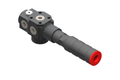 3330095 GIMATIC VACUUM EJ-SYS-MEDIUM-HF-2 VACUUM PUMP WITH HOLDER AND INTEGRATED SILENCER, G3/8" VACUUM PORT