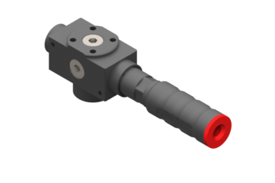 3330106 GIMATIC VACUUM EJ-SLG-MEDIUM-LP-2 VACUUM PUMP WITH HOLDER AND INTEGRATED SILENCER, G3/8" VACUUM PORT