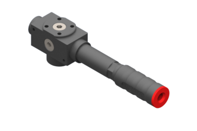 3330111 GIMATIC VACUUM EJ-SLG-MEDIUM-HV-3 VACUUM PUMP WITH HOLDER AND INTEGRATED SILENCER, G3/8" VACUUM PORT