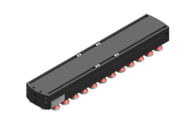 353350604 GIMATIC VACUUM CUPS VACUUM GRIPPING SYSTEM WITH VG.IS35P SUCTION CUPS, 4.72X23.62 IN., WITH INTEGRATED SELF-CLOSING VALVES