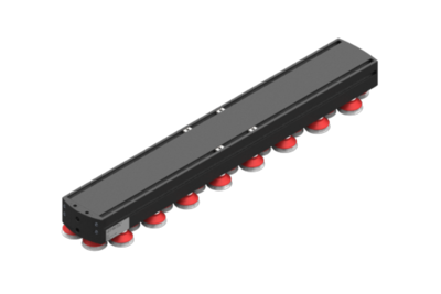 353550804 GIMATIC VACUUM CUPS VACUUM GRIPPING SYSTEM WITH VG.IS55P SUCTION CUPS, 4.72X31.50 IN., WITH INTEGRATED SELF-CLOSING VALVES