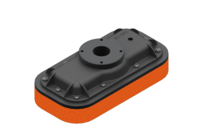 370245001 GIMATIC VACUUM VACUUM GRIPPING SYSTEMS FOR BAGS, 245X125X70 MM, WITH 30 MM THICK NATURAL RUBBER FOAM, VACUUM FITTING G1"