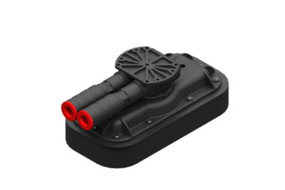 370245013 GIMATIC VACUUM VACUUM GRIPPING SYSTEM FOR BAGS, 9.64" X 4.92" X 2.76", WITH INTEGRATED 2-STAGE VACUUM GENERATOR, EPDM FOAM, THICKNESS 1.2"