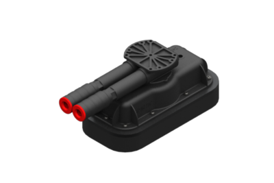 370245018 GIMATIC VACUUM VACUUM GRIPPING SYSTEM FOR BAGS, 9.64" X 4.92" X 3.54", WITH INTEGRATED 3-STAGE VACUUM GENERATOR, EPDM FOAM, THICKNESS 1.2"