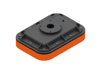 371250001 GIMATIC VACUUM VACUUM GRIPPING SYSTEMS FOR BAGS, 250X180X70 MM, WITH 30 MM THICK NATURAL RUBBER FOAM, VACUUM FITTING G1"