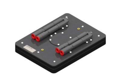373400001 GIMATIC VACUUM VACUUM GRIPPING SYSTEM WITH 25 MM THICK FOAM, 400X300 MM, MEDIUM PITCH, WITH INTEGRATED SELF-CLOSING VALVES, AND INTEGRATED VACUUM GENERATOR