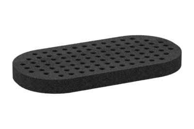 374010007 GIMATIC FOAM GRIPPER FOAM CARBON GRIPPER 240X120 FOR COBOT, FOAM SPARE PART 20MM