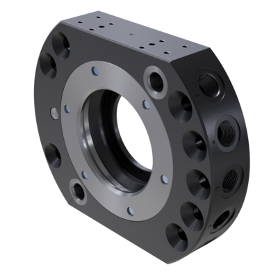 7703011 GIMATIC TOOL CHANGER "PNEUMATIC TOOL CHANGER, 180 KG PAYLOAD, J INTERFACE, INTEGRATED PNEUMATIC PASSTHROUGHS 8X G3/8"", TOOL SIDE"