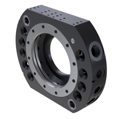 7703013 GIMATIC TOOL CHANGER "PNEUMATIC TOOL CHANGER, 300 KG PAYLOAD, J INTERFACE, INTEGRATED PNEUMATIC PASSTHROUGHS 5X G3/8"" AND 4X G1/2"", TOOL SIDE"