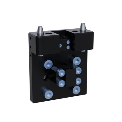 7703204 GIMATIC TOOL CHANGER PQC STORAGE UNIT STAND, SMALL SIZE, T-SLOT 10MM 40X90 / 90X90 INTERFACE