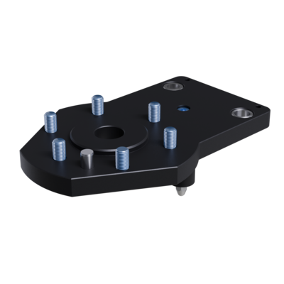 7703207 GIMATIC TOOL CHANGER PQC STORAGE UNIT HORIZONTAL PLATE, SMALL SIZE, 60J INTERFACE