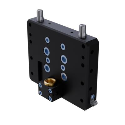7703209 GIMATIC TOOL CHANGER PQC STORAGE UNIT STAND, MEDIUM SIZE, T-SLOT 10MM 40X90 / 90X90 INTERFACE