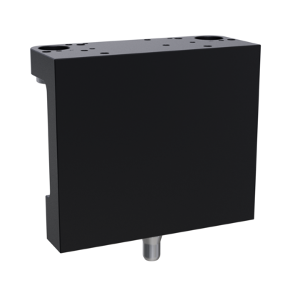 7703211 GIMATIC TOOL CHANGER PQC STORAGE UNIT VERTICAL PLATE, MEDIUM SIZE, BLANK INTERFACE