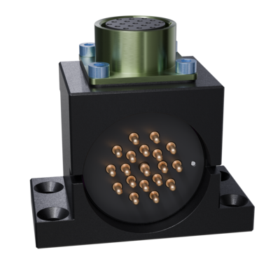 7703401 GIMATIC TOOL CHANGER ELECTRICAL MODULE J INTERFACE, 19-PIN 5A/250VAC, MS QUICK-DISCONNECT CONNECTOR, TOOL SIDE