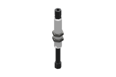 9900002 GIMATIC VACUUM ROTATIVE SUSPENSION WITH M10X1 THREADED BODY, STROKE 25 MM, M5, WITH 2 NUTS