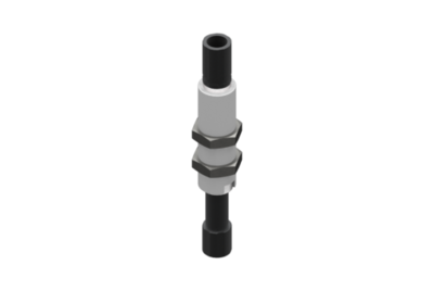 9900005 GIMATIC VACUUM ROTATIVE SUSPENSION WITH M16X1 THREADED BODY, STROKE 20 MM, G1/8, WITH 2 NUTS