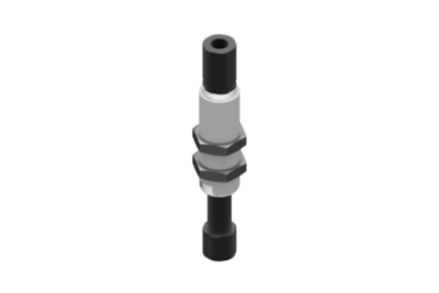 9900007 GIMATIC VACUUM ROTATIVE SUSPENSION WITH M20X1.5 THREADED BODY, STROKE 25 MM, G1/8, WITH 2 NUTS