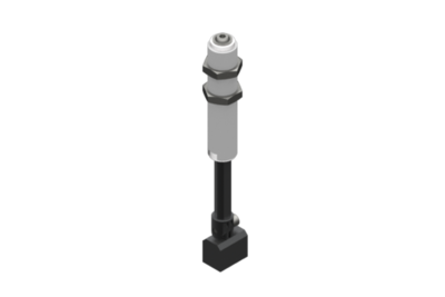 9900016 GIMATIC VACUUM "NON-ROTATIVE SUSPENSION WITH ANGULAR COUPLING AND M20X1.5 THREADED BODY, STROKE 50 MM, G1/4"", WITH 2 NUTS"