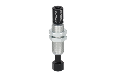 9900024 GIMATIC VACUUM NON-ROTATIVE SUSPENSION WITH M12X1 THREADED BODY, STROKE 10 MM, M5, WITH 2 NUTS