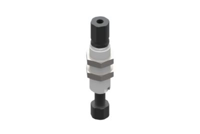 9900049 GIMATIC VACUUM SUSPENSION WITH M12X1 THREADED BODY, STROKE 10 MM, M5, WITH 2 NUTS