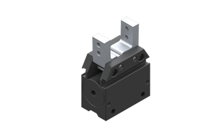 AA-23-NO GIMATIC GRIPPER ANGULAR SELF-CENTRING PNEUMATIC GRIPPER, NORMALLY OPEN, 2.5/8 BAR, M5