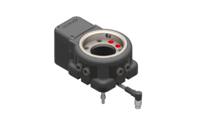 EQC20TM-A GIMATIC TOOL CHANGER ELECTRIC QUICK CHANGER, 24VDC, ROBOT SIDE,20KG PAYLOAD, IP54, M8 ANGULAR MALE CONNECTOR, 8-PIN, NPN CONTROL, 2 NPN DIGITAL OUTPUTS, 6 PNEUMATIC CONNECTIONS FOR 6 MM PIPE. CENTRING PINS INCLUDED