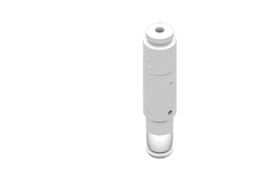 MFU12S01HL GIMATIC GRIPPER SILICONE EXPANSION GRIPPER, SIZE 12 MM, WITH M3 SIDE FEEDING AND M5 THROUGH HOLE, 4.5/8 BAR
