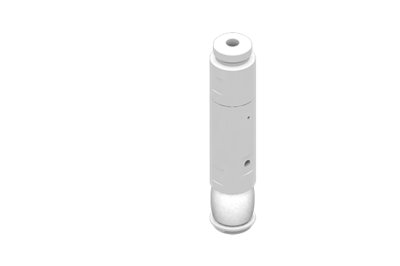 MFU14S01HL GIMATIC GRIPPER SILICONE EXPANSION GRIPPER, SIZE 14 MM, WITH M3 SIDE FEEDING AND M5 THROUGH HOLE, 4.5/8 BAR