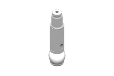 MFU20S01HL GIMATIC GRIPPER SILICONE EXPANSION GRIPPER, SIZE 20 MM, WITH M5 SIDE FEEDING AND M5 THROUGH HOLE, 4.5/8 BAR