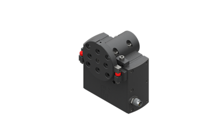 MRE25180 GIMATIC ROTARY UNIT ELECTRIC ROTARY ACTUATOR, 180°/90°, 24VDC, 11 W, PNP, M8 3-PIN, PEAK 1.2A, SERVO DC MOTOR WITH BUILT-IN CONTROLLER, MAX. 0.91 HZ AT 30°C, IP54, WITH BUSHINGS