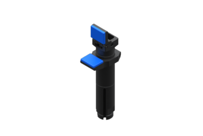 OFR20-95SG GIMATIC GRIPPER ONE-FINGER ANGULAR PNEUMATIC GRIPPER FOR CLAMPING, DIAMETER 20 MM, 2.5/8 BAR, M5, STOPPER WITH HNBR PAD, WITH SENSOR SEAT