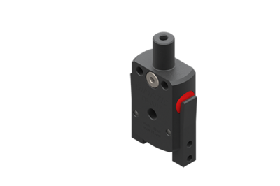 PB-0017 GIMATIC GRIPPER ANGULAR NON-SELF-CENTRING PNEUMATIC GRIPPER, 2.5/8 BAR, M5, CUSTOMISABLE JAWS