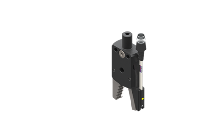PB-0182 GIMATIC GRIPPER ANGULAR NON-SELF-CENTRING PNEUMATIC GRIPPER, 2.5/8 BAR, M5, SENSOR SS3N203Y-1, 0.9MM KEY, STEEL PROBE