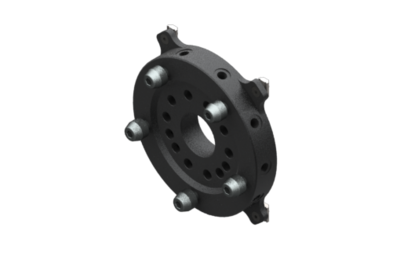 QCP160-B GIMATIC GRIPPER PNEUMATIC QUICK CHANGER, -1/6 BAR, GRIPPER SIDE, BUILT-IN FLANGE, WITH SCREWS AND NUTS