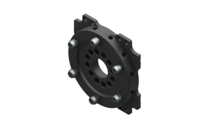 QCP200-B GIMATIC GRIPPER PNEUMATIC QUICK CHANGER, -1/6 BAR, GRIPPER SIDE, BUILT-IN FLANGE, WITH SCREWS AND NUTS