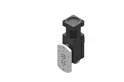 RBT50 GIMATIC ROTARY UNIT PNEUMATIC TILT UNIT FOR EOAT, 90-DEGREE ROTATION, ADJUSTABLE STROKE END STOPPER, SAFETY LOCK, OPTIONAL MAGNETIC SENSOR, 2/8 BAR, G1/8