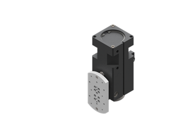 RBT63 GIMATIC ROTARY UNIT PNEUMATIC TILT UNIT FOR EOAT, 90-DEGREE ROTATION, ADJUSTABLE STROKE END STOPPER, SAFETY LOCK, OPTIONAL MAGNETIC SENSOR, 2/8 BAR, G1/8