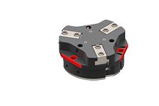 TH12516-NO GIMATIC GRIPPER PARALLEL SELF-CENTRING PNEUMATIC GRIPPER, 3 JAWS, NORMALLY OPEN, 3/8 BAR, M4/G1/8