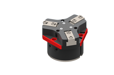 TH3302-NO GIMATIC GRIPPER PARALLEL SELF-CENTRING PNEUMATIC GRIPPER, 3 JAWS, NORMALLY OPEN, 3.5/8 BAR, M2/M5