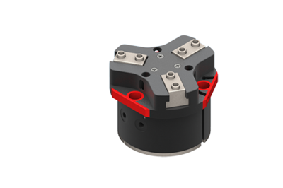 TH4503-NO GIMATIC GRIPPER PARALLEL SELF-CENTRING PNEUMATIC GRIPPER, 3 JAWS, NORMALLY OPEN, 3.5/8 BAR, M3/M5