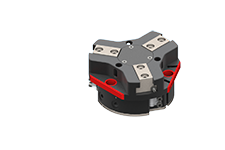 TH5408-NC GIMATIC GRIPPER PARALLEL SELF-CENTRING PNEUMATIC GRIPPER, 3 JAWS, NORMALLY CLOSED, 3.5/8 BAR, M2.5/M5