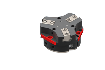 TH7605 GIMATIC GRIPPER PARALLEL SELF-CENTRING PNEUMATIC GRIPPER, 3 JAWS, 1.5/8 BAR, M3/G1/8